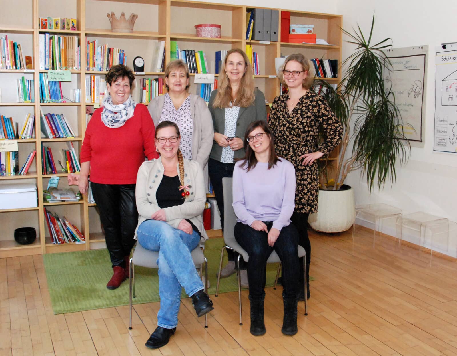 gruppe sitzend 2021